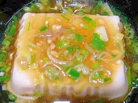 爽やか☆あんかけ胡麻豆腐☆